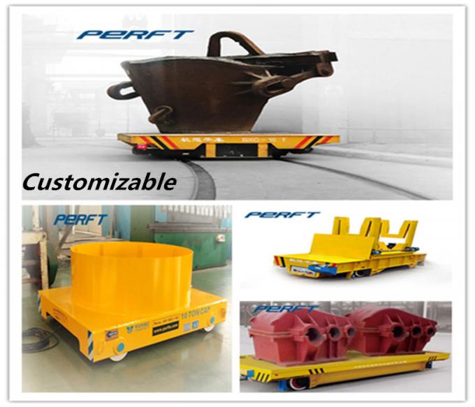 вагонетка ковша 120 тонн стальная для погрузочно-разгрузочного оборудования сталелитейной промышленности материального используемого в складах